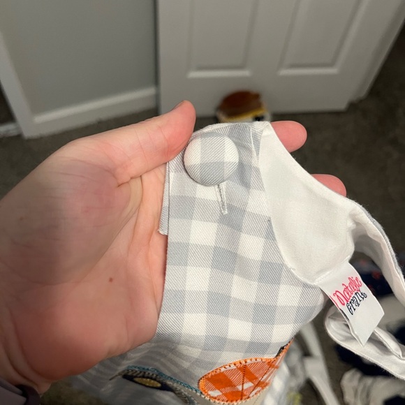 🎃 Natalie Grant Baby Pumpkin Smocked Longall 👶 - Picture 7 of 7